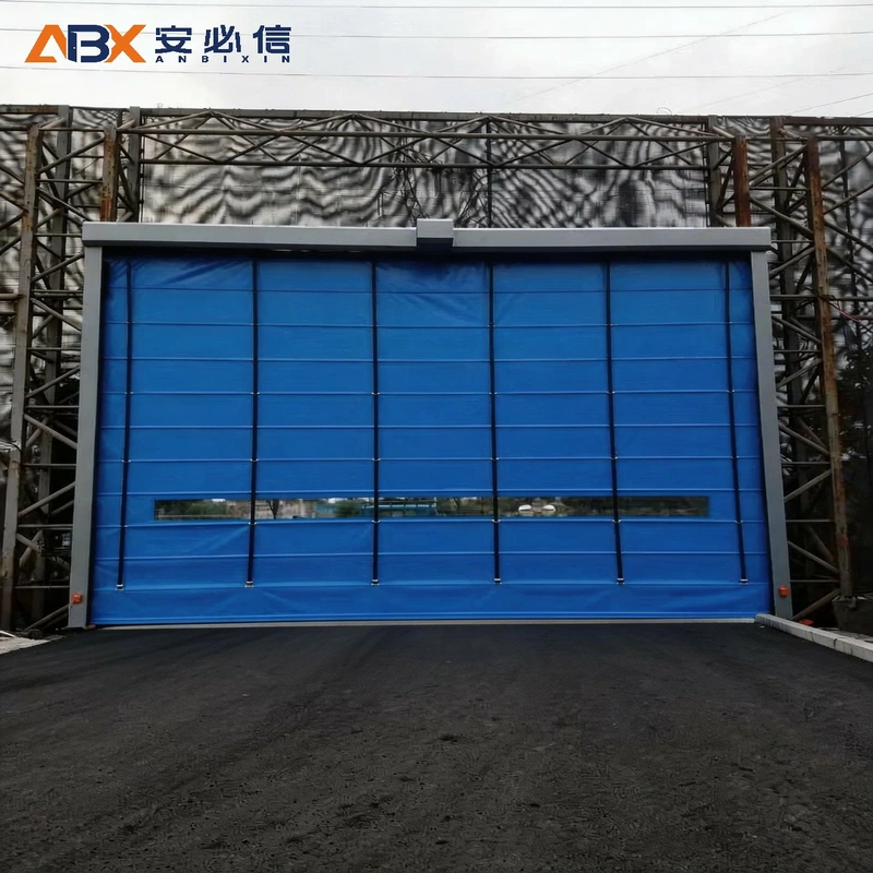 石家庄软帘堆积门